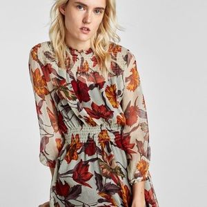 Floral Zara dress!
